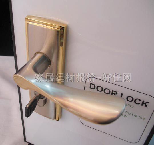 GMT木门锁  SS0508-US15US3 45mm-55mm 锌合金 执手锁 闪银色