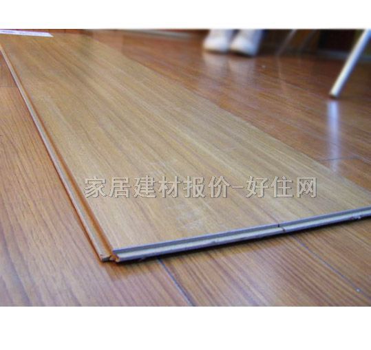 木匠大师实木复合地板 多层实木复合直纹柚木815 1215mm×125mm×厚12mm
