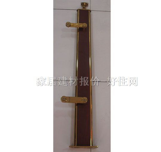楼梯立柱 不锈刚夹木ZG-910B钛金 840mm