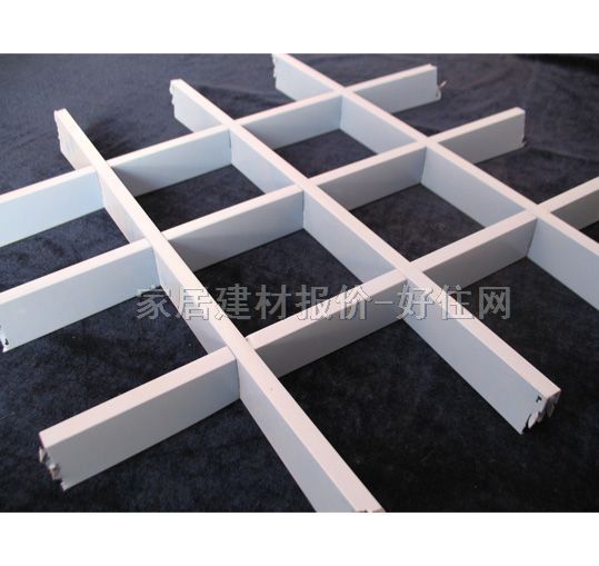雅致格栅天花 正方格形100mm×100mm 常用规格