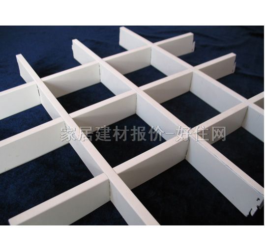 雅致格栅天花 正方格形100mm×100mm 常用规格