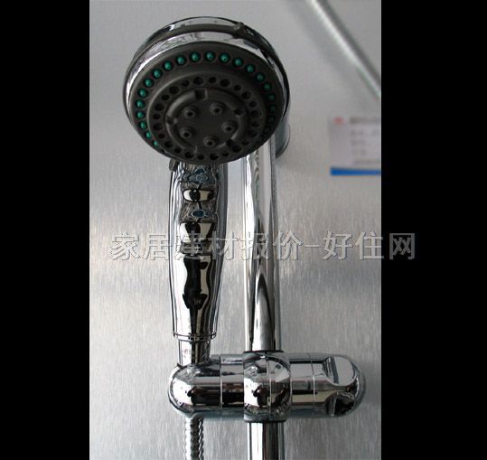 九牧王淋浴柱 可调节挂杆355 明装挂墙式