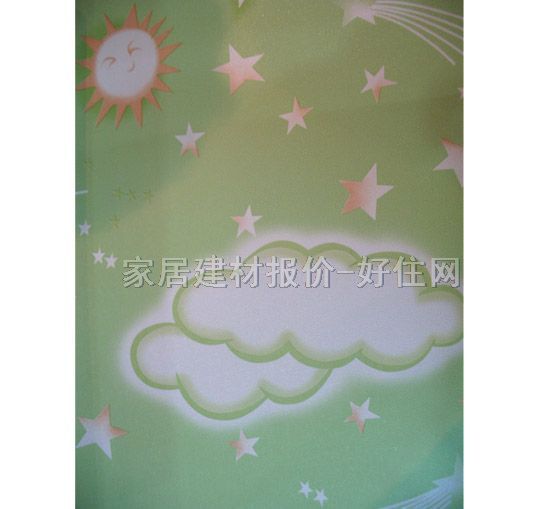 墙纸 无纺布50271 0.53×10M 卡通 绿色