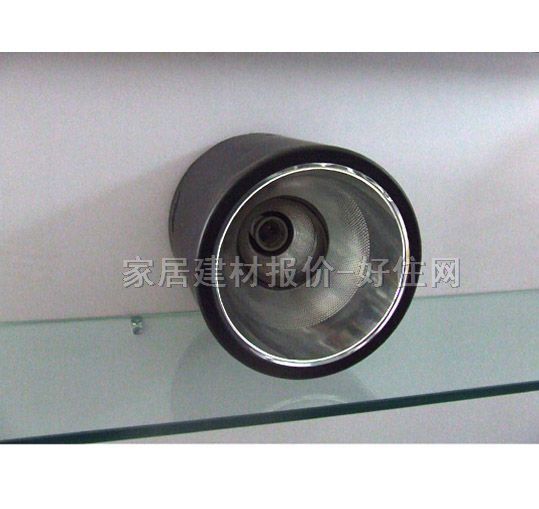 嘉美明装筒灯 MXD3.5-60 Φ3.5寸 铝合金材质黑色 圆形 螺口灯泡