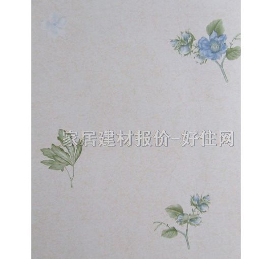 墙纸 R37806 0.53×10M 花 白色