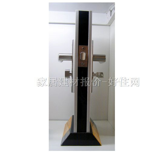 名门锁业木门锁 A2221钢拉丝 45mm-55mm 锌合金 执手锁 闪光银