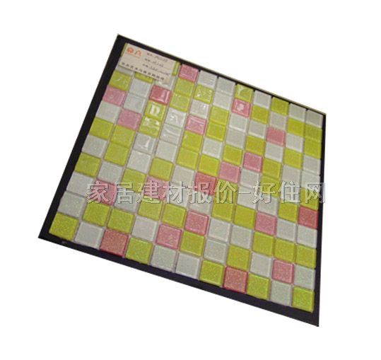 亮点马赛克 4mm水晶玻璃MG09 300mm×300mm