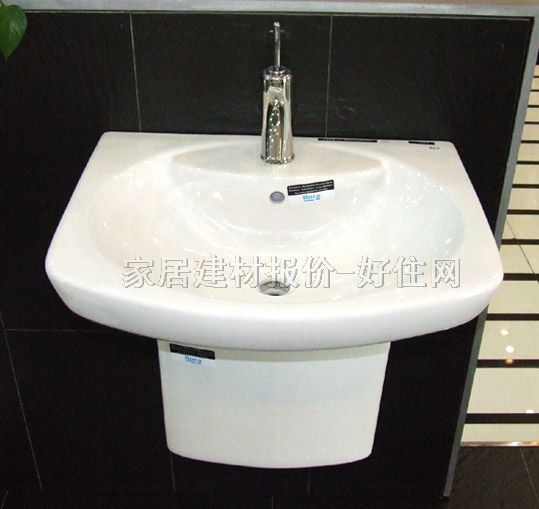 乐客挂壁式面盆 327512 580mm×450mm