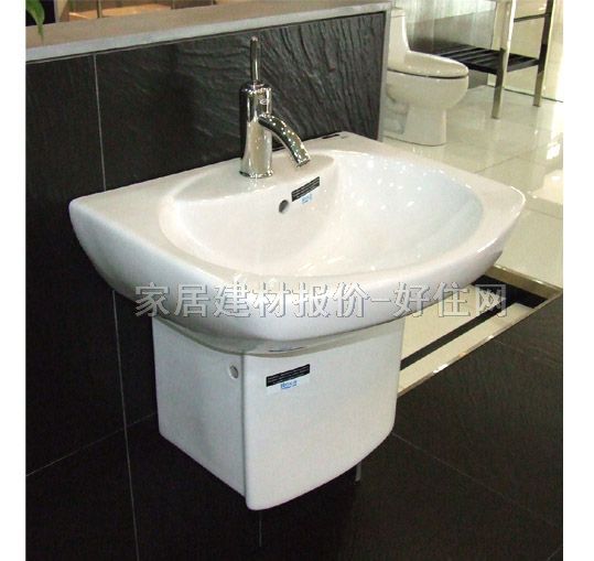 乐客挂壁式面盆 327512 580mm×450mm