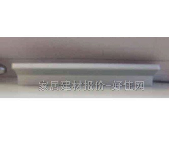 柜门抽屉拉手 砂银色6号（宽） 铝合金 简约长条