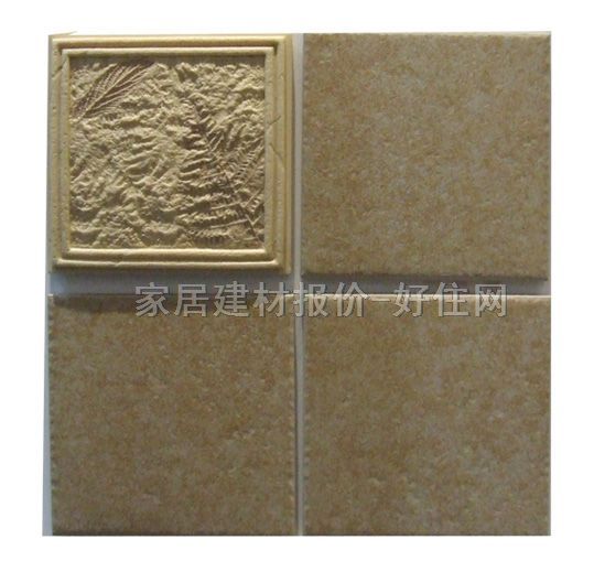 墙面砖 釉面砖暖色格子图案AYH15019 150mm×150mm