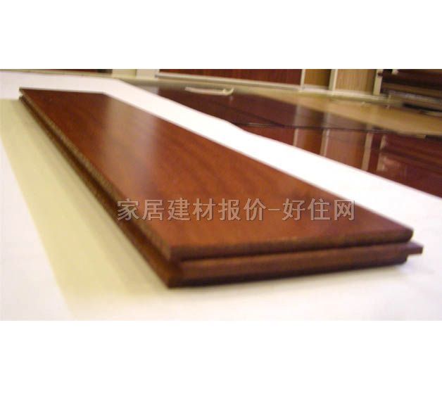 富尔玛富林实木地板 非洲黄花梨 610mm×125mm×厚18mm