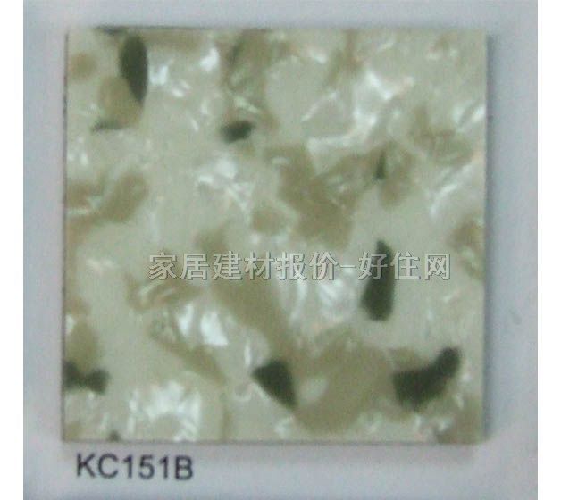 块材PVC塑料地板 平面里面系列KC151B 457×457×3mm
