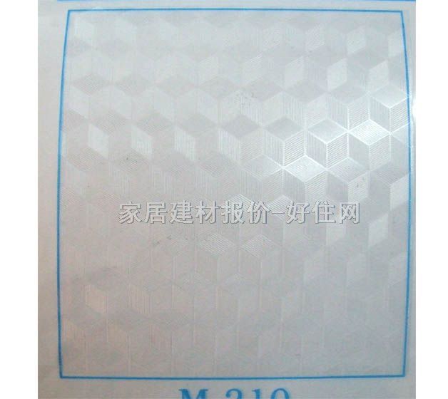 玻璃纸 白色菱形几何M-210 宽610mm×长9米