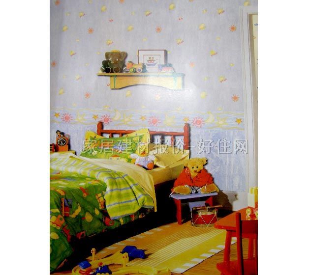 KIDS EMPIREǽֽ PVC 9801-1 530mm10 ͨ ɫ