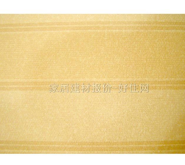 常发墙纸 PVC 260801 宽530mm×长10米 横纹 黄色