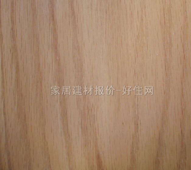 天然木皮饰面板 E1级山纹红橡 2440mm×1220mm×厚3mm
