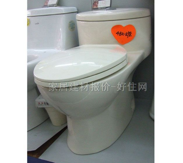 连体马桶坐厕 PB6809 660mm×380mm×高610mm