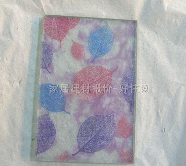 夹丝夹层玻璃 彩色 5+5mm