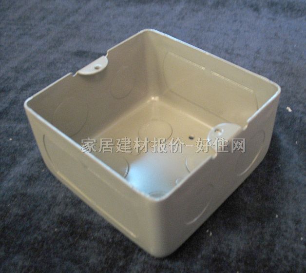 华工底盒（接线盒） 锌铁 100mm×100mm×60mm×单盒