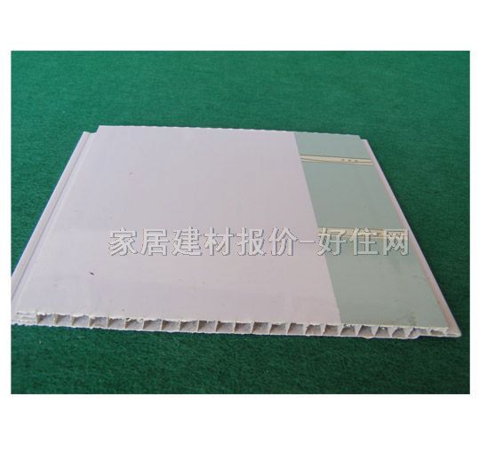 PVC塑扣条形天花 PVC塑扣ZB-004 6000mm×200mm