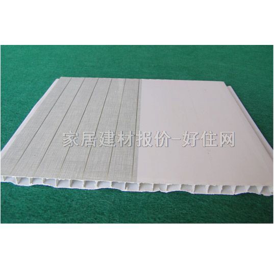 PVC塑扣条形天花 PVC塑扣ZB-006 6000mm×200mm