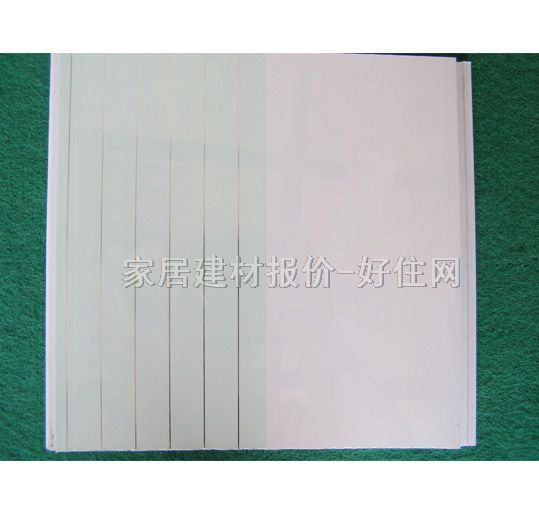 正邦PVC塑扣条形天花 PVC塑扣ZB-007 6000mm×200mm