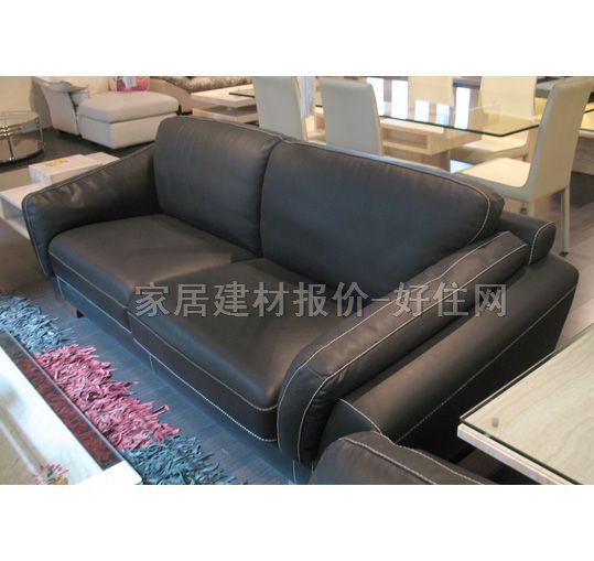 卡洛宾尼真皮沙发 HD-75 双人