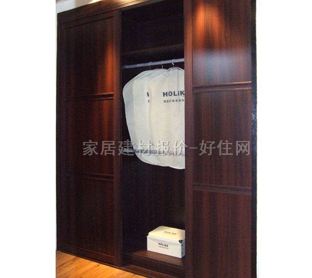 好莱客衣柜推拉门 中纤板 订做