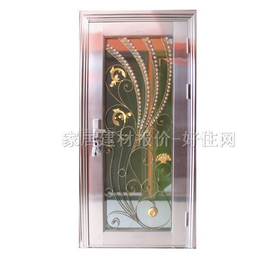 不锈钢门 单开式H-1296可订做 2050×960mm