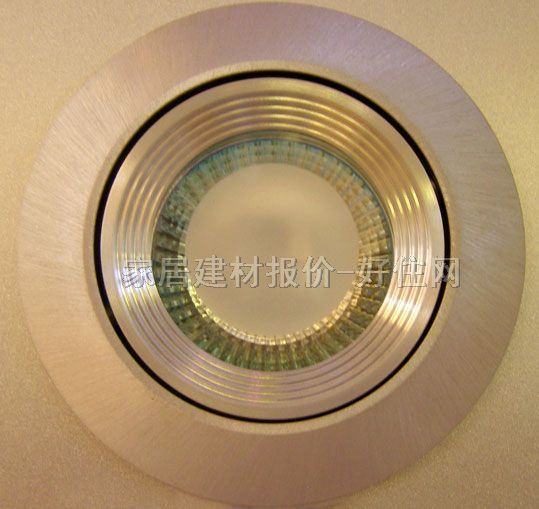 三立天花灯 SEL017 ф65mm 金黄色 可调式 卤素灯杯