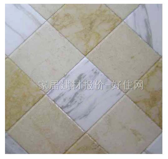 欧威墙面砖 抛晶砖暖色系列格子图案MB307539 300mm× 300mm