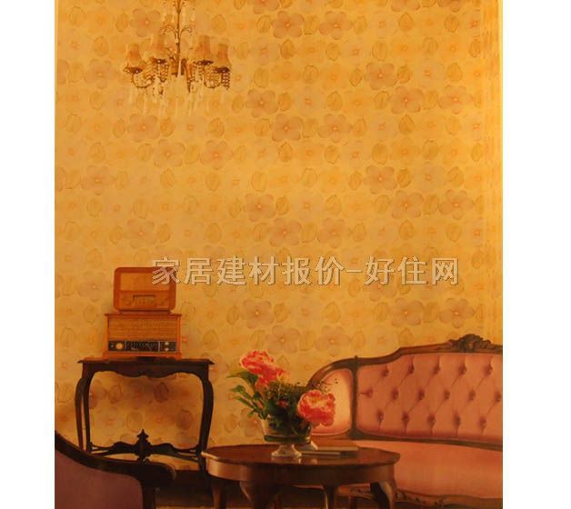NB墙纸 PVC82145-1 1.06×15.5M 几何 黄色
