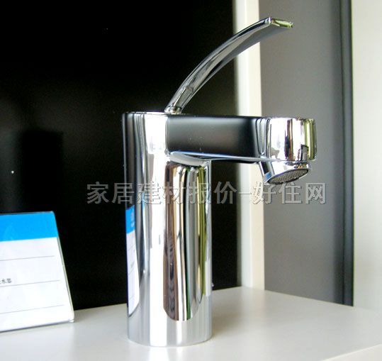 面盆龙头 摩爱  单冷 单把单孔 无 不锈钢