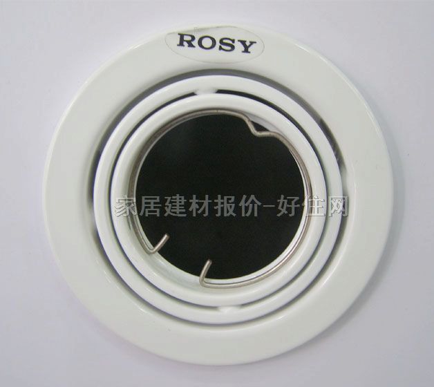 天花灯 RS-DL091 Φ2.5寸 白色 可调式 卤素灯杯