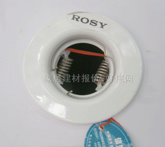 天花灯 RS-DL311010 Φ2.5寸 白色 固定式 卤素灯杯