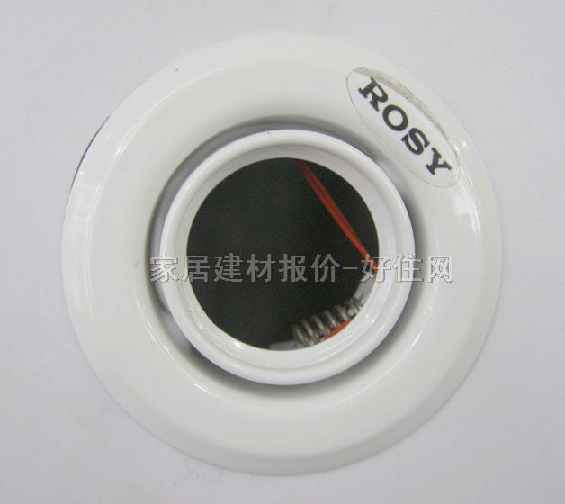 天花灯 RS-DL321010 Φ2.5寸 白色 固定式 卤素灯杯