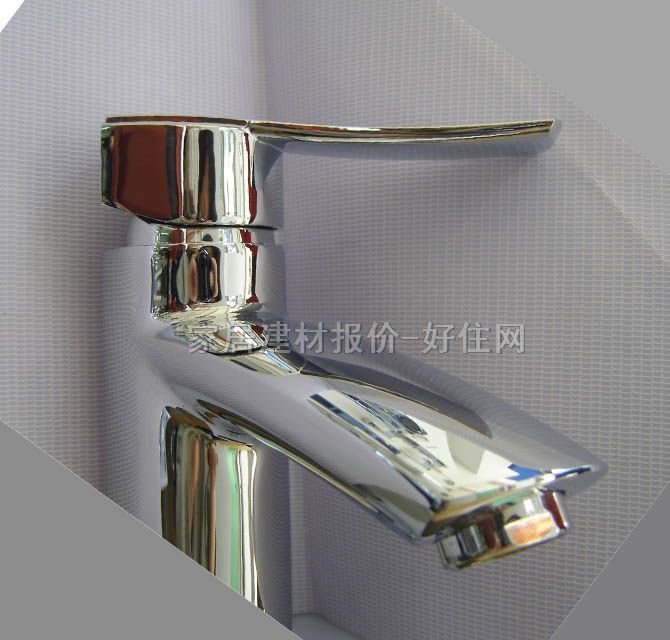华艺面盆龙头 CB1617C 单冷 单把单孔 无 不锈钢