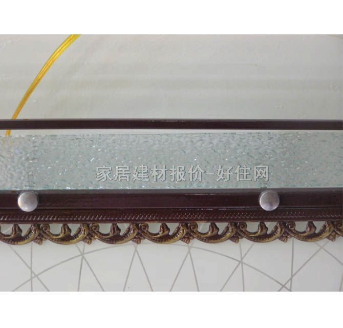 银光吸顶灯 书房\起居室吸顶灯 8685/6 方形 古典传统风格 磨砂白玻璃