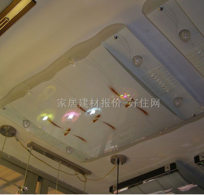 太通吸顶灯 书房\起居室吸顶灯 A309/3 方形 现代流行风格 磨砂白玻璃