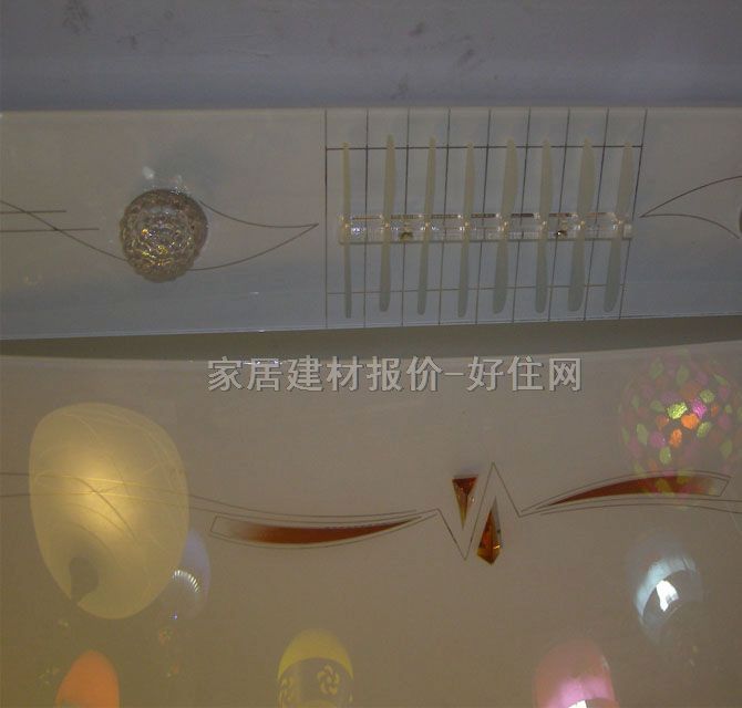 太通吸顶灯 书房\起居室吸顶灯 A309/3 方形 现代流行风格 磨砂白玻璃