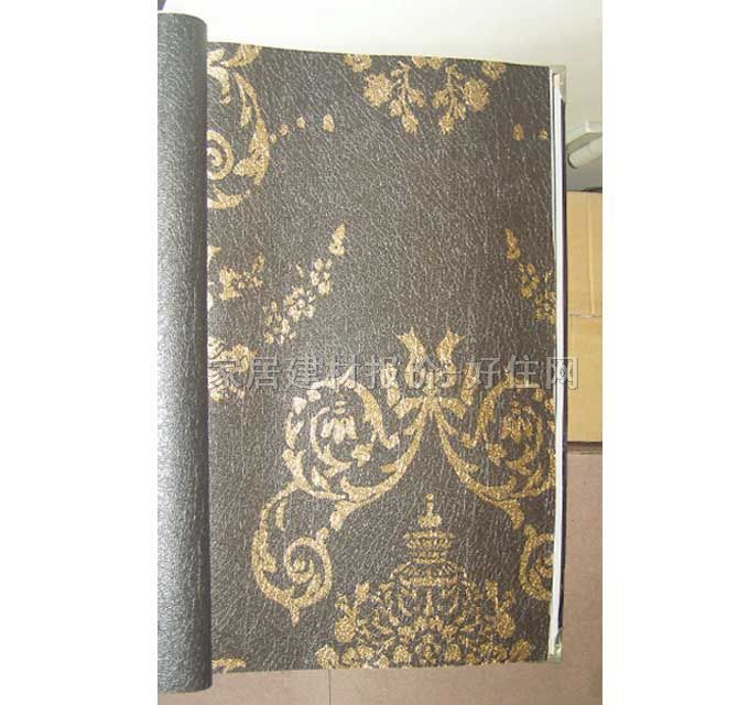 甜蜜家园墙纸 HM-1915 0.53×10M 欧花 褐色