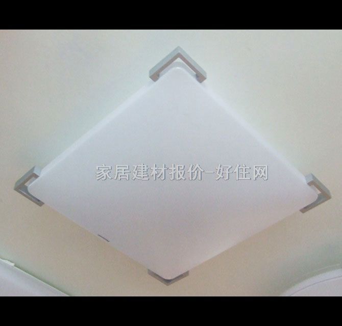 松下吸顶灯  卧室吸顶灯HAC9015 方形 简约风格 白色亚克力