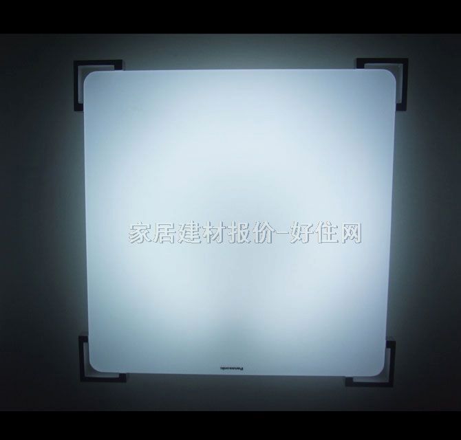 松下吸顶灯  卧室吸顶灯HAC9015 方形 简约风格 白色亚克力