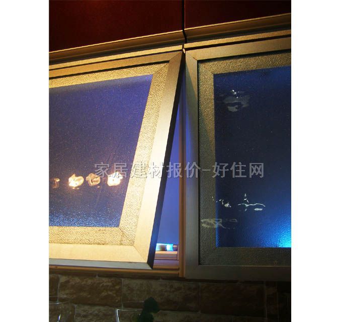 金品厨房吊柜 酒红色系 烤漆板