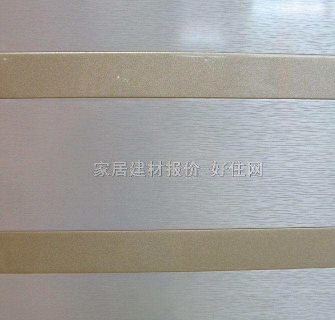 迪而泰铝扣条形天花 覆膜银点拉丝 6000mm×150mm