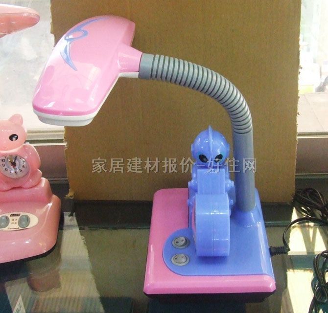 欧雅仕台灯 粉红色 高未知cm 儿童卡通 塑料灯罩 塑料灯架