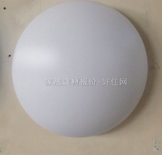 吸顶灯 卧室吸顶灯190 圆形 简约风格 白色亚克力