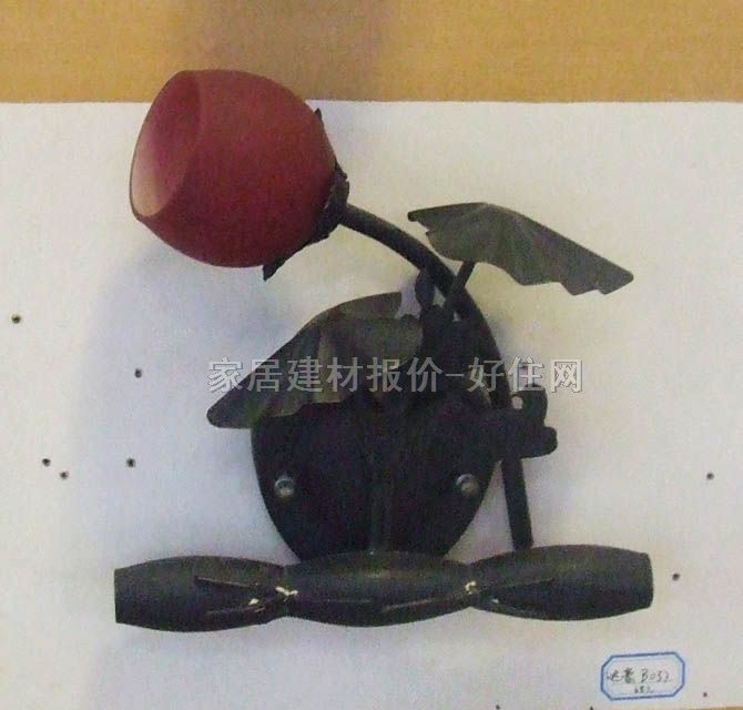 壁灯  B037 花鸟鱼虫造型 彩色玻璃 节能灯