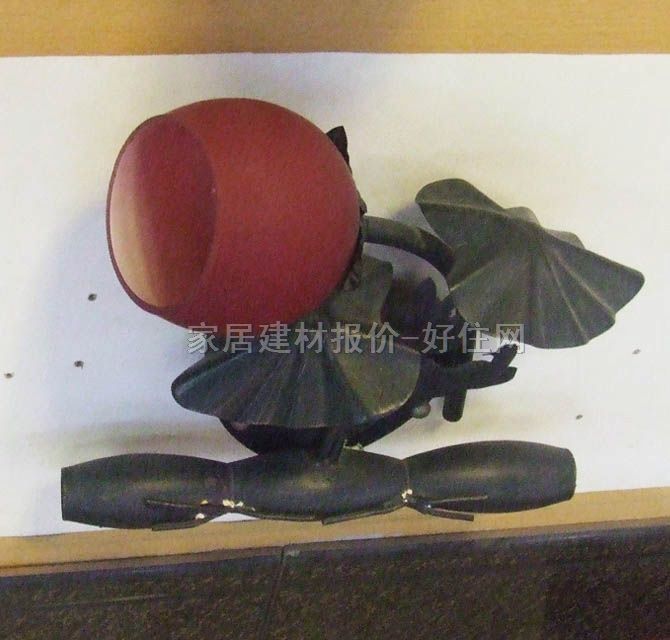 达高壁灯  B037 花鸟鱼虫造型 彩色玻璃 节能灯